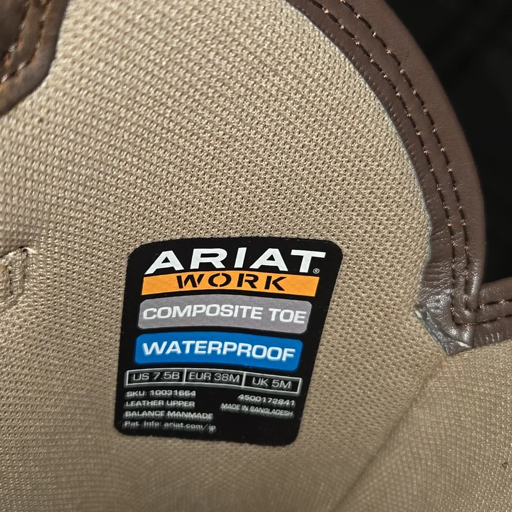 Ariat Women's Anthem Waterproof Western Workboot - Picture 12 of 12